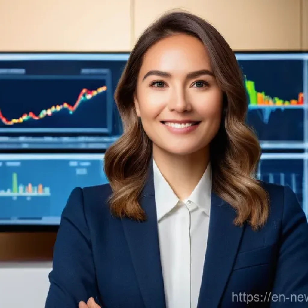 스타트업 심사에서 중요하게 고려해야 할 요소 - **Prompt: "A professional and determined female startup founder, wearing a smart business casual out...